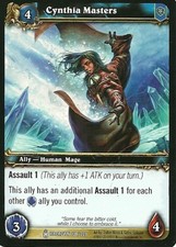 Moderate Play WoW TCG Cynthia Masters Icecrown World of Warcraft