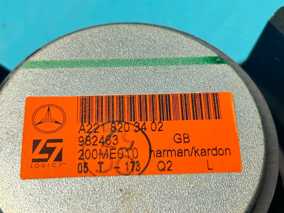 kaスマーティ Mercedes W221 S550 S450 Door Speaker Logic 7 Front Left Side