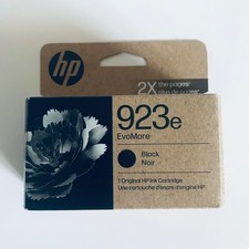 HP 923e EvoMore Black Genuine Ink Cartridge 1,000 pgs 4K0T7LN OEM Exp: 11/2027 