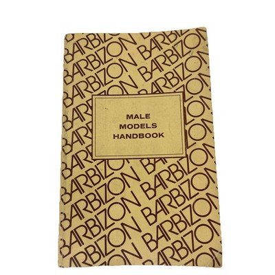 Male Models Handbook, Barbizon, Paperback