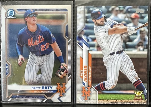 New York Mets Edgardo Alfonzo & Alex Ochoa Rookie/Prospect Lot(4 cards) - Picture 2 of 3