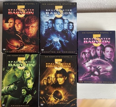 Spacece. Babylon 5 Staffel 1 - 5 komplett DVDs TV Serie viele original verpackt