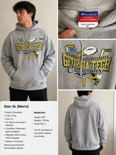 Champion Georgia Tech 2009 ACC Football Champions Hoodie XL