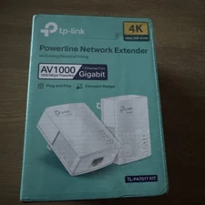 TP-Link AV1000 Gigabit Powerline Starter TL-PA7017P KIT NEW IN BOX