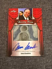 2013 Leaf Pop Century Dressing Room James Gandolfini Autograph Auto DR-JG1