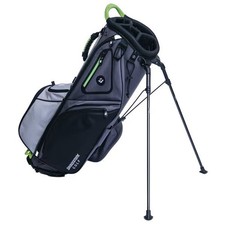 Bridgestone Gambler Lightweight Stand Golf Bag -New in Unopened Box Black/Grey 