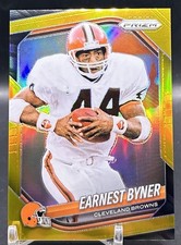 2025 Panini Prizm Earnest Byner #14 True Gold /10 Browns