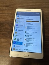 Samsung Galaxy Tab 4 7" Tablet SM-T230 1GB RAM 8GB Hard Drive - White