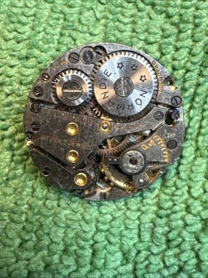 Rare Vintage Normandie AS 970 Watch Movement For Parts And Repair