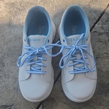 Dexter Raquel V Women  s Bowling Shoes White/Light Blue US 6 Wide