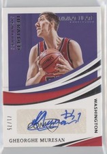 2020-21 Panini Immaculate Heralded Signatures 71/75 Gheorghe Muresan Auto s3g