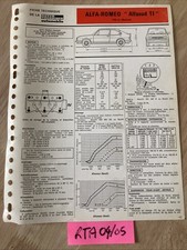 Revue technique Alfa Romeo ALFA-SUD
