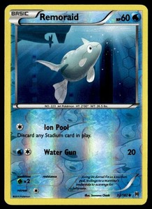 2015 XY - BREAKthrough Remoraid reverse holo #32