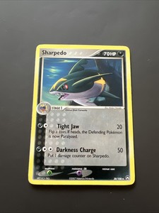 Sharpedo 38/108 Pokemon Card, EX Power Keepers,