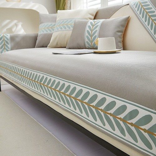 Summer Ice Silk Sofa Covers Universal Cover Non-slip Sofa Towel Mat Cool Feeling - Bild 9 von 26
