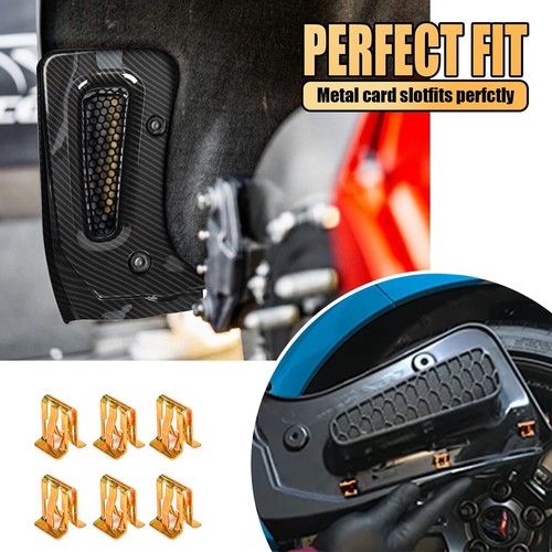 Front+Rear Splash Guards Mud Flaps For Corvette C8 Z06 E-Ray 2023+ Carbon Fiber - Picture 3 of 13