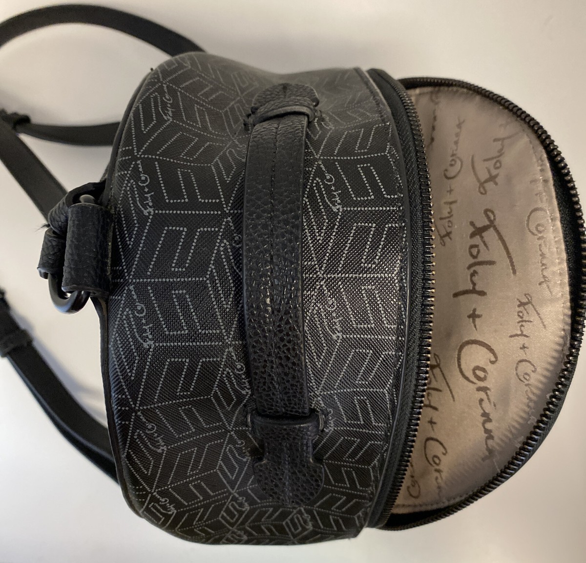 foley corinna mini backpack Black/Grey Foley + Corinna Mini Logo Backpack