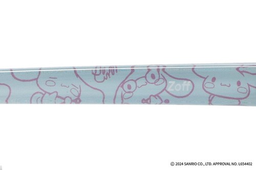 Sanrio x Zoff Glasses Frames Cinnamoroll Model ZA241056-12A1 Gray (clear) Japan - Picture 2 of 7