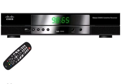 Cisco D9865-H Satellite Receiver With Remote Control Unit & Extras ~NEW