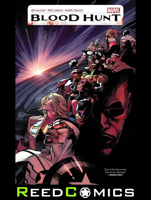 BLOOD HUNT GRAPHIC NOVEL New Paperback Collects 5 Part Series by Marvel Comics