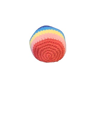 Vintage 90's Woven Rainbow Colors Hacky Sack | eBay