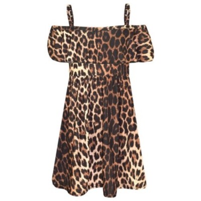 Animalier Vestito Bambina Leopardato Rubie's Costume Leopardo