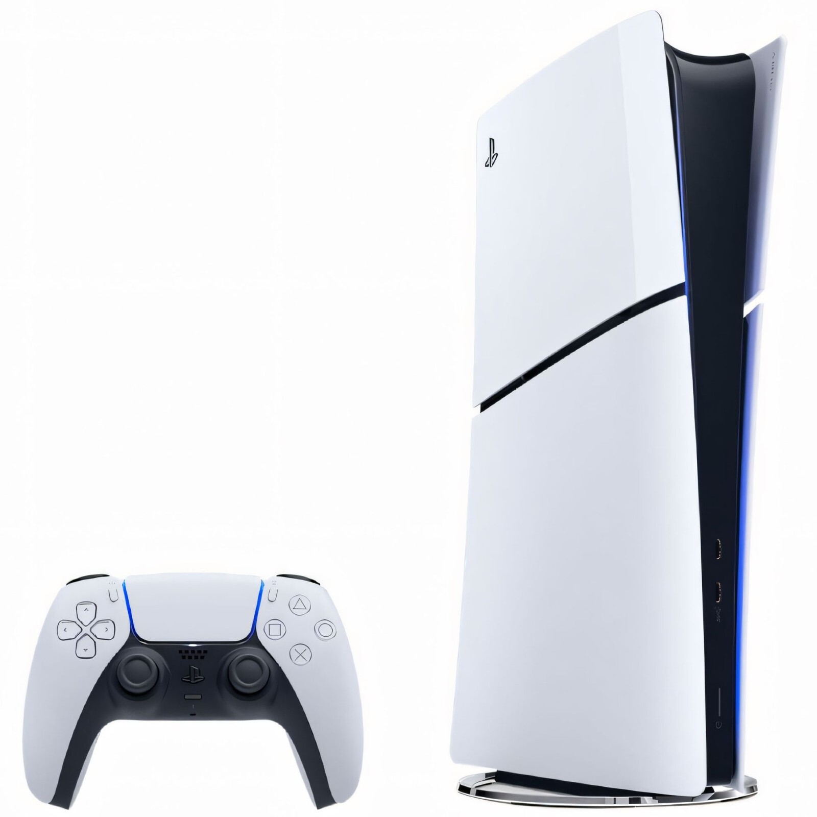 SONY PlayStation 5 PS5 Slim 1TB Storage Games Console Digital Edition White #B
