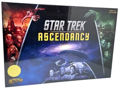 STAR TREK Ascendancy Gale Force Nine XL Board Game Spiel NEU INKgrafix Toys A367