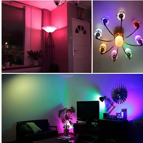 2X LAMPADA LED RGB+W E27 BLUETOOTH SMART APP LAMPADINA 16 COLORI IOS ANDROID - Foto 8 di 9