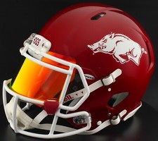 ARKANSAS RAZORBACKS NCAA Riddell Speed Full Size AUTHENTIC Football Helmet