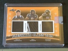 2019 Leaf ARMY Swatch RC/7 TAULIA TAGOVAILOA Sanders ALFANO Freshman ALABAMA 🏈