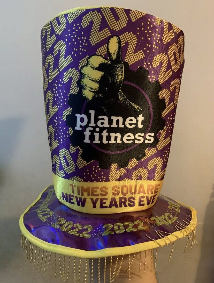 2022 Rare Planet Fitness Times Square New Years Eve Hat New York City NYC  2021