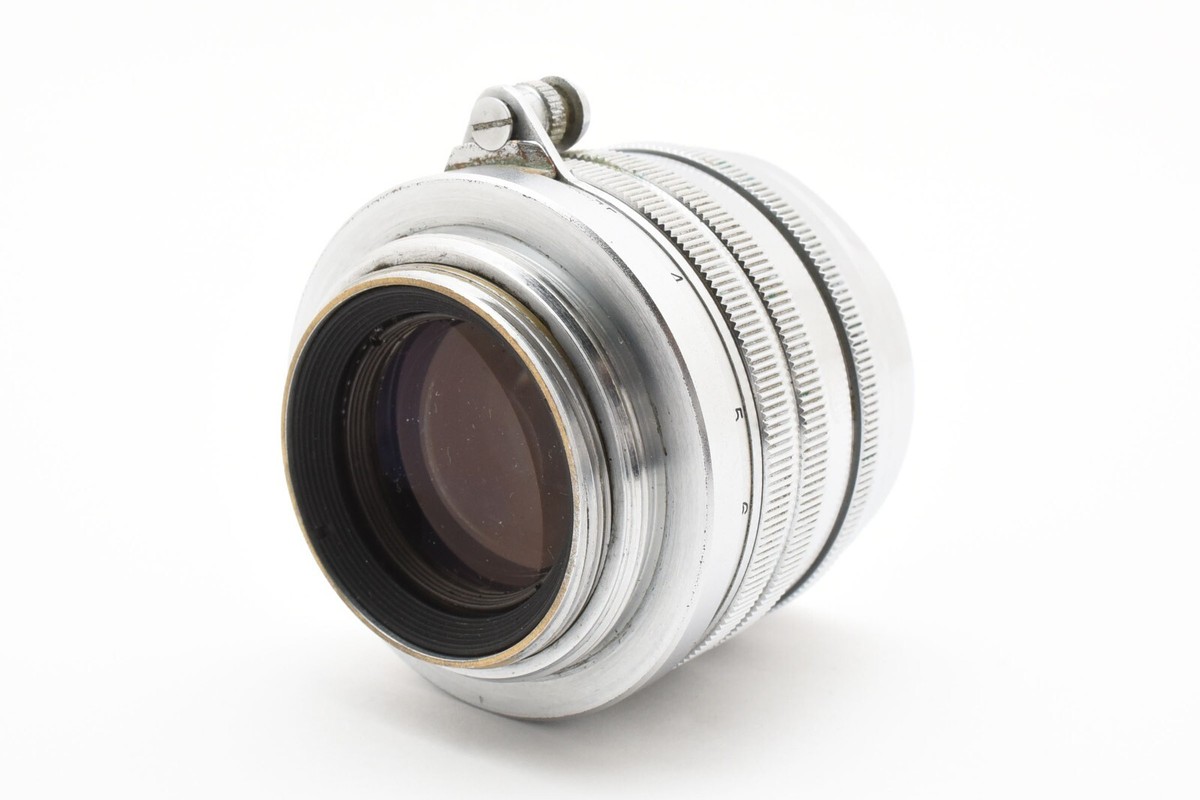 Canon 50mm f/1.8 Chrome LTM L39 ライカマウント Very good] CANON early Chrome 50mm F/1.8 LTM L39 Leica Screw