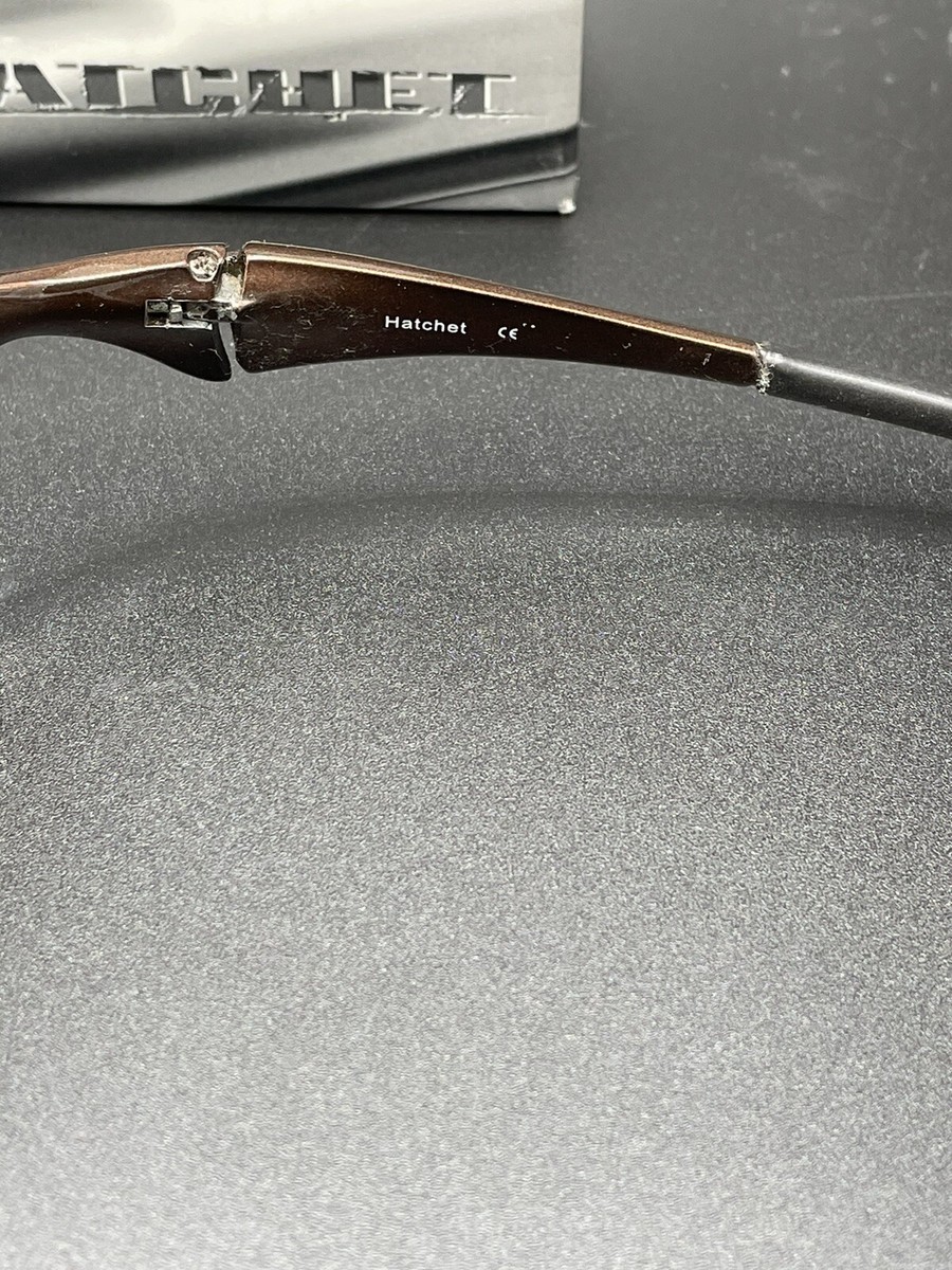 Oakley Hatchet Brown w/ Titanium Iridium lenses | eBay Oakley Hatchet Brown w/ Titanium Iridium lenses | eBay
