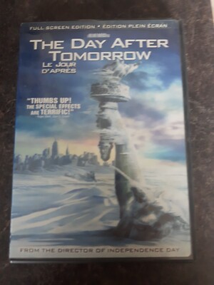 The Day After Tomorrow 2008 DVD Movie Full Screen Good