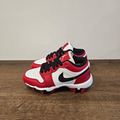 youth football cleats red