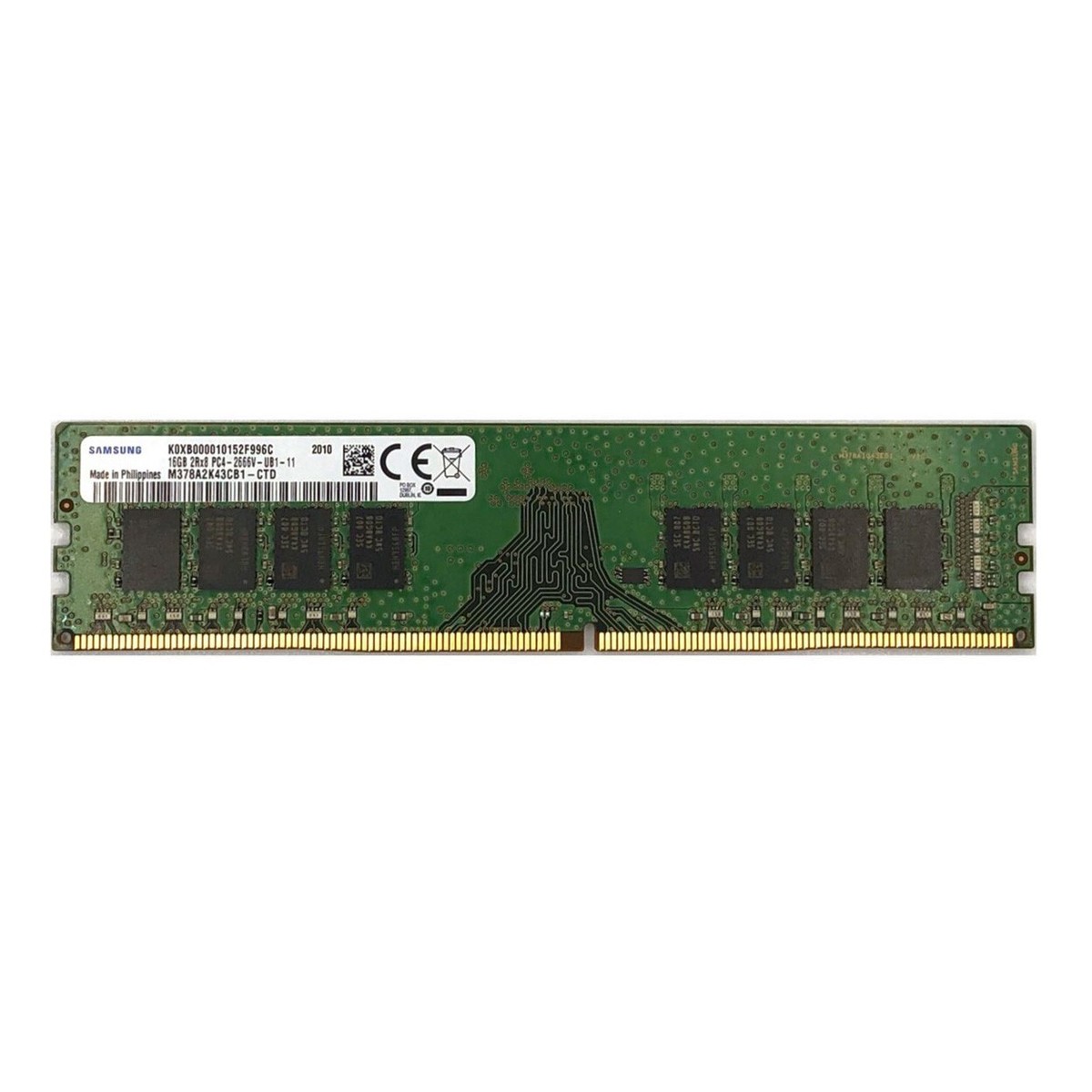 SAMSUNG - M378A2K43CB1-CTD DDR4 PC4-21300 16GB×2枚 New Samsung 16GB DDR4 2666MHz PC4-21300 2RX8 UDIMM Memory