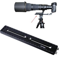 22cm Camera Quick Release Plate 2 slides for ARCA Fit Tripod Ball Head Clamp
