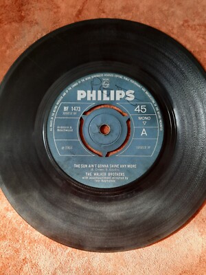 The Walker Brothers - The Sun Ain't Gonna Shine Any More. Vinyl Single. No...