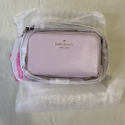 Brand New Kate Spade Staci Dual Zip Around Crossbody