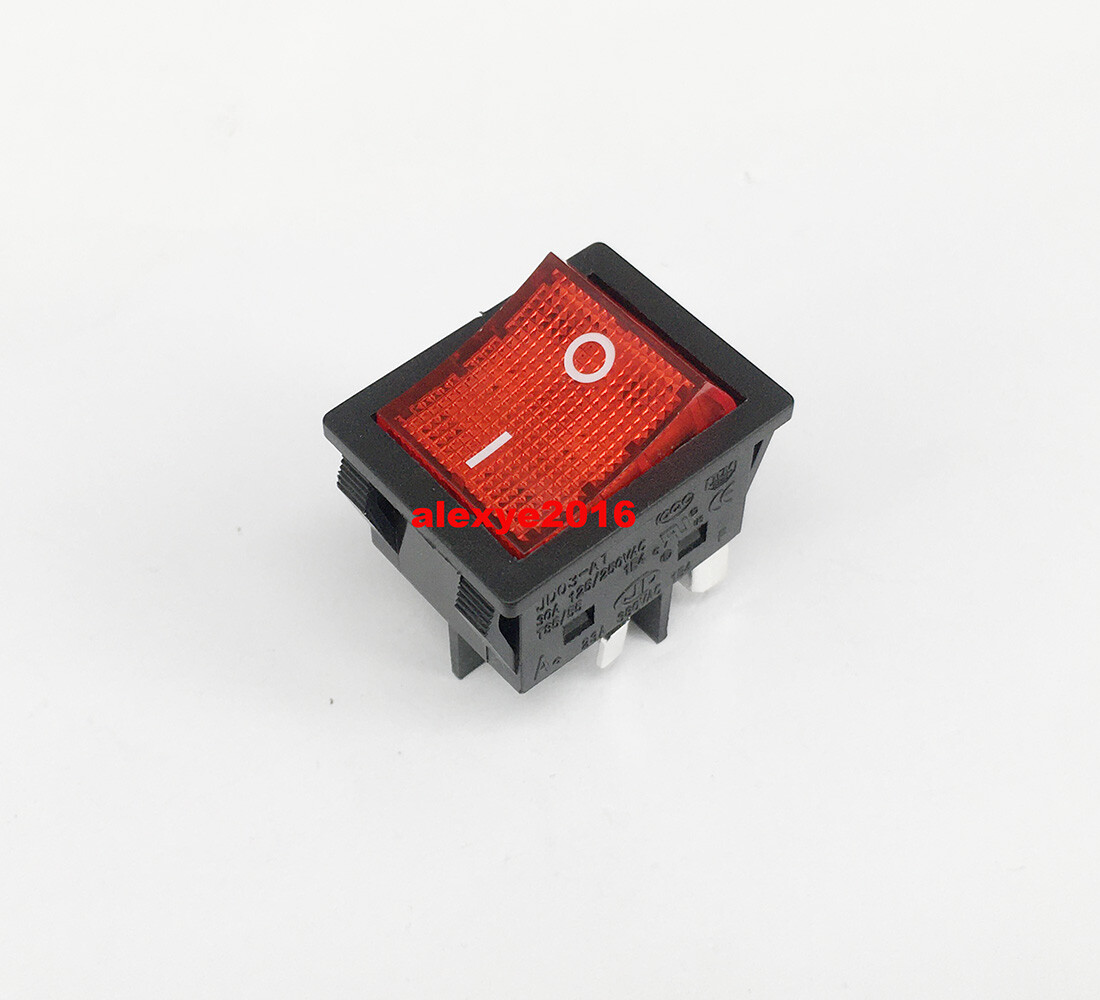 1 PCS JD JD03-A1 Rocker Switch 4 Pins With Screws 2 Positions ...