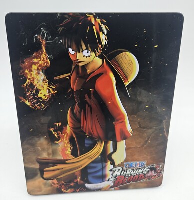 One Piece Burning Blood Limited Special Collectors Edition Steelbook PS4 Leer  