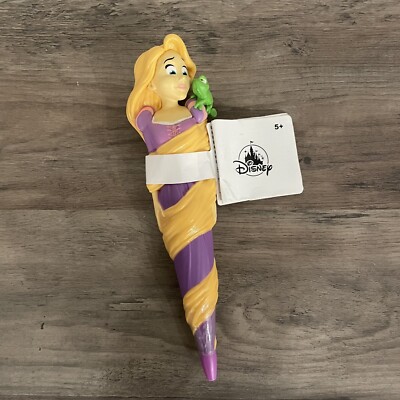 NWT Disney Parks Tangled Princess Rapunzel Pen Figure Full Body Writing NEW