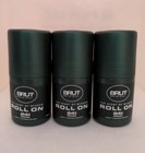 3x Brut Original Anti-Perspirant Deodorant Roll-On 50mL Dry 24HR Performance