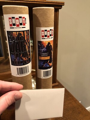 Darkman 4K Shout / Scream Factory 2 PostersNEW/SEALED 18x24, Darkman Sticker!!!!