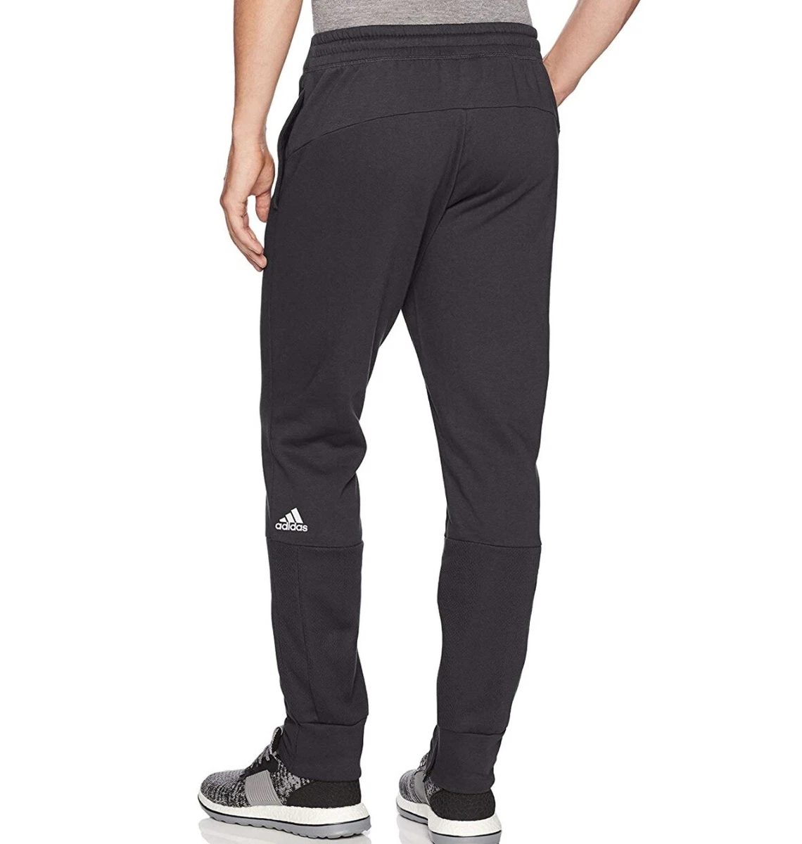 adidas Tapered Fleece Pants Post Game Men s Size M Medium eBay
