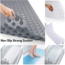 Extra Large Strong Suction Grip Mat Anti-Mold Rubber Non-Slip Shower Bath Mats