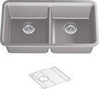 KOHLER K-8206-CM4 Cairn Sink, 33" Neoroc Composite Undermount