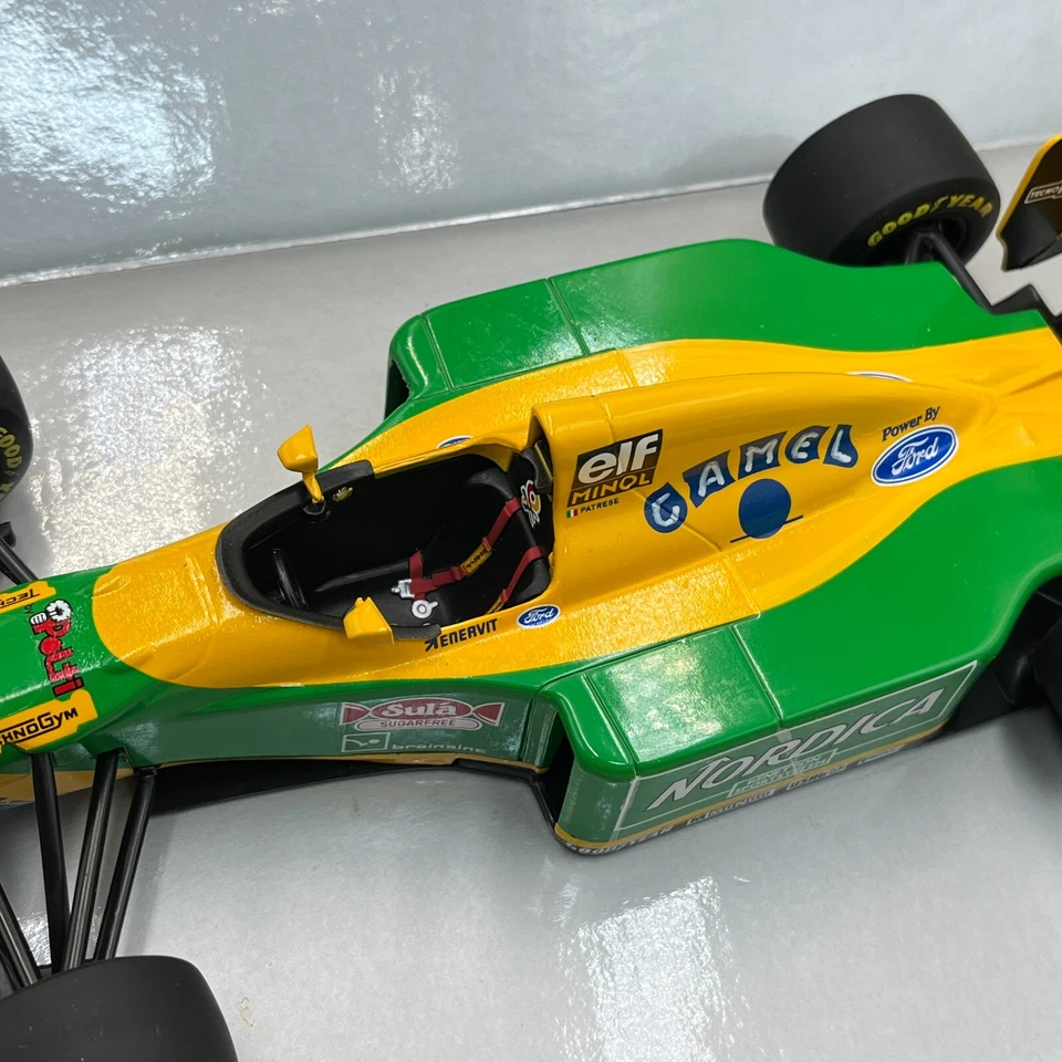 MINICHAMPS 1/18 Benetton Ford B193 Riccardo Patrese CAMEL old diecast 180930006 - Image 3 of 4