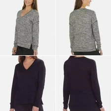 Kirkland Signature Ladies' Long Sleeve V-Neck Top Super Soft and Comfy
